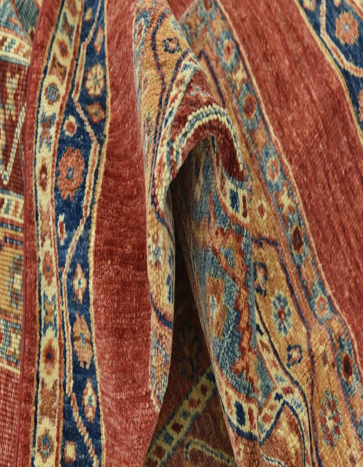 Detail image of  4' x 6'  Hand Knotted Ariana Ziegler Rug