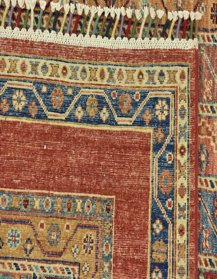 Detail image of  4' x 6'  Hand Knotted Ariana Ziegler Rug