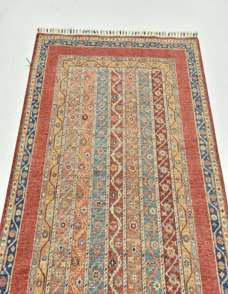 Detail image of  4' x 6'  Hand Knotted Ariana Ziegler Rug