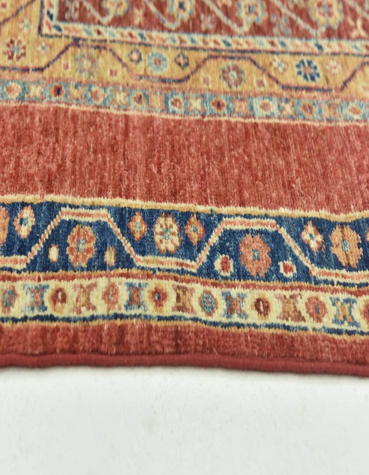 Detail image of  4' x 6'  Hand Knotted Ariana Ziegler Rug