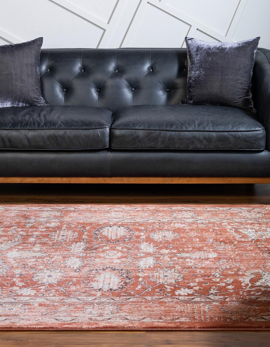 Brick Red 6' x 9' Dahlia Rug | Rugs.com