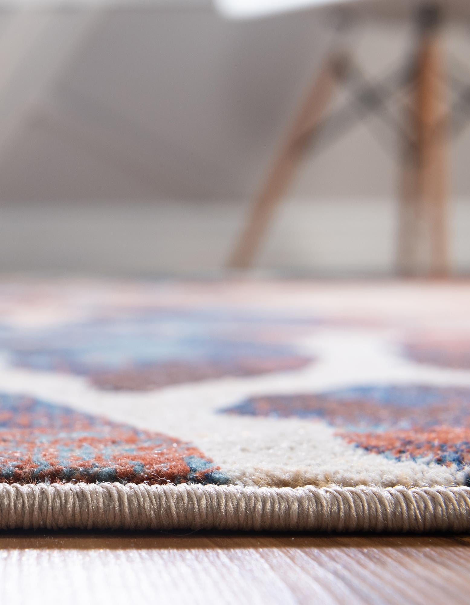 Brick Red 5' x 8' Gossamer Rug | Rugs.com