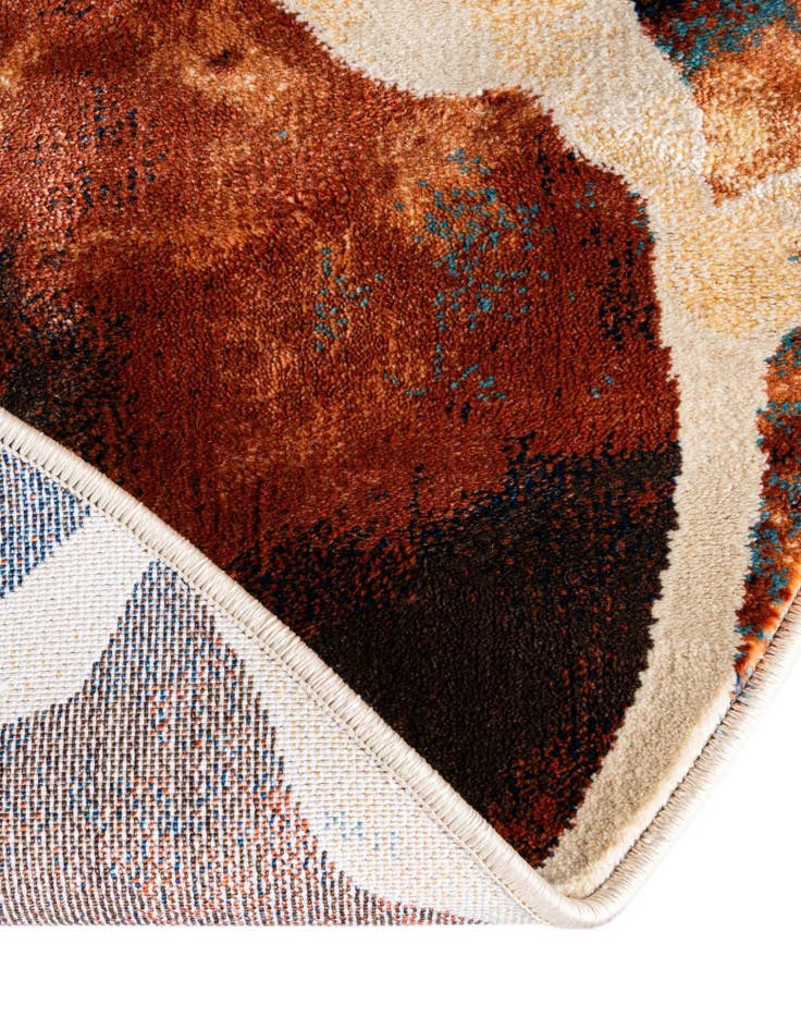 Detail image of  3' 3 x 3' 3 Gossamer Round Rug