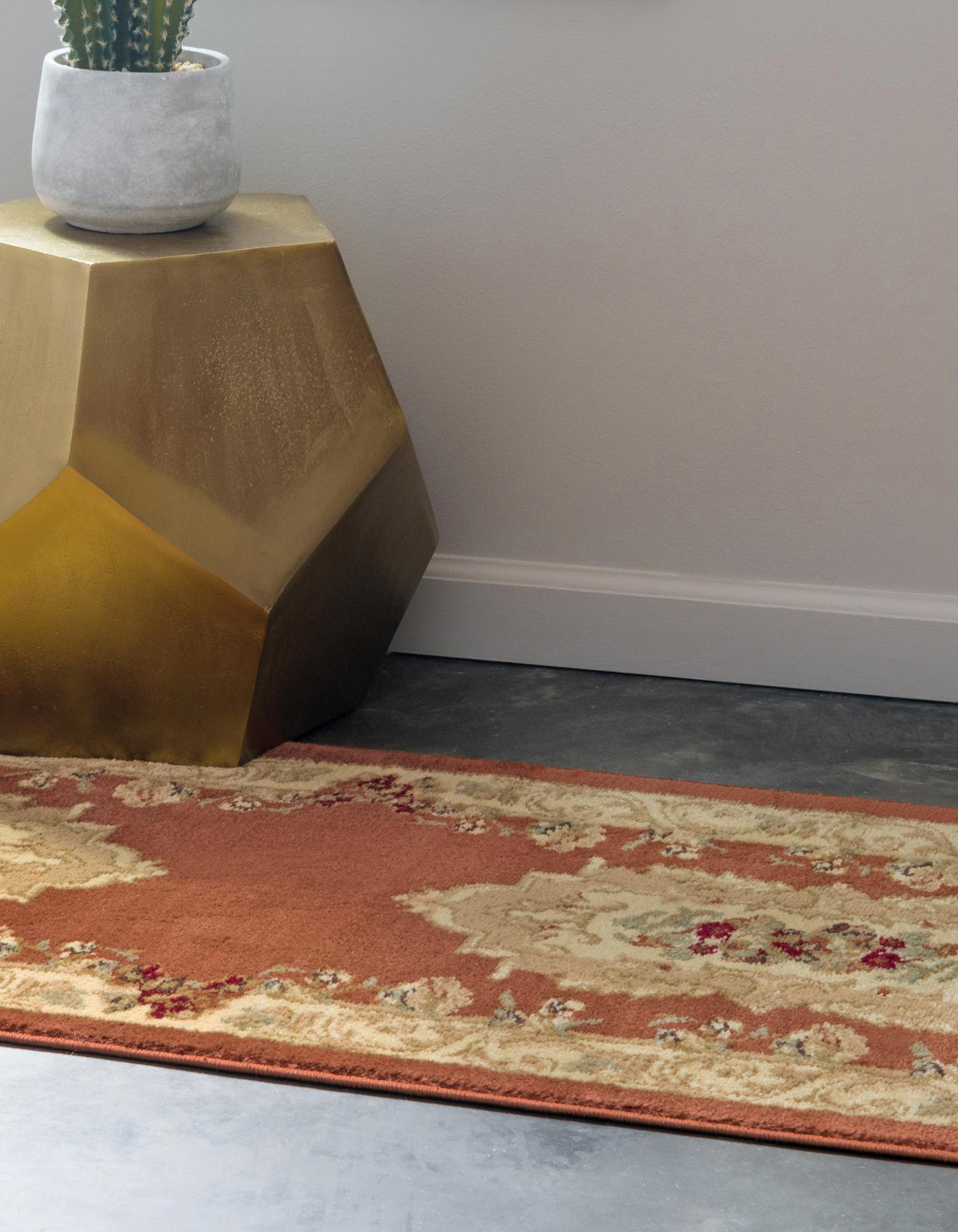 Brick Red 2' 7 x 10' Chateau Runner Rug | Rugs.com