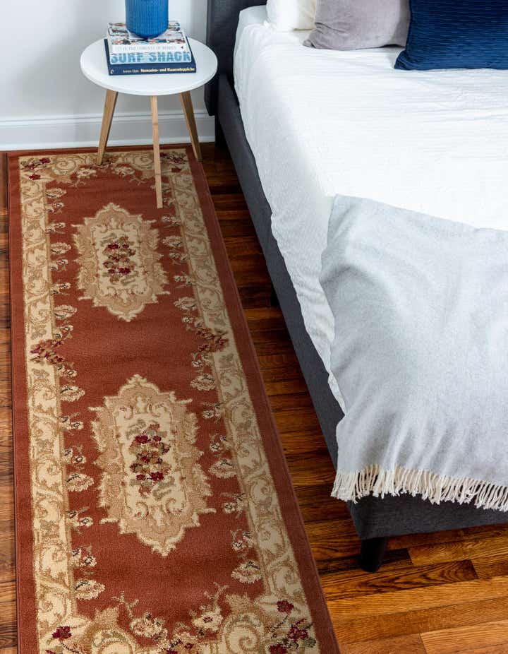 Brick Red 2' 7 x 10' Chateau Runner Rug | Rugs.com