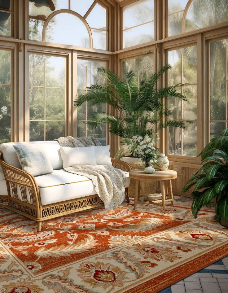 Detail image of  10' x 10' Aditi Square Rug