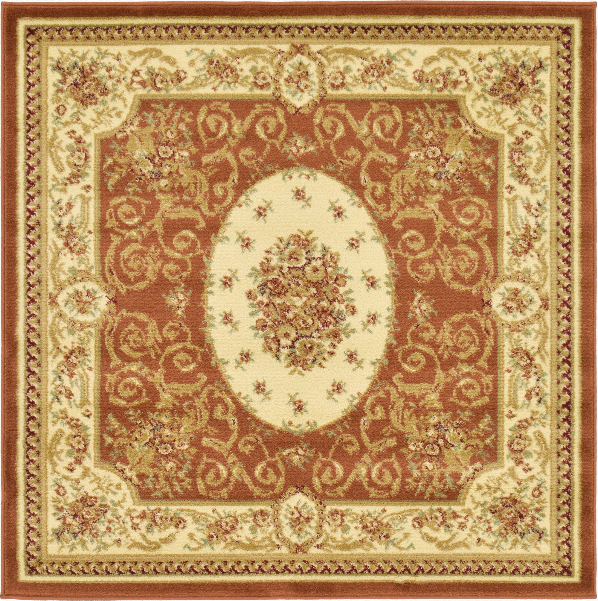  4' x 4' Chateau Square Rug