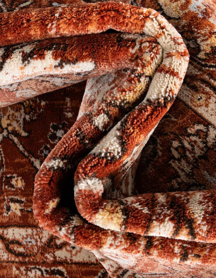 Detail image of  6' x 6' Dahlia Square Rug