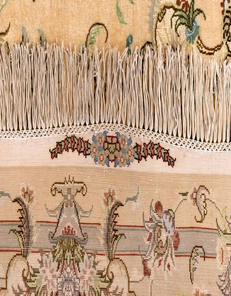 Detail image of  8' x 11' 7 Tabriz Rug