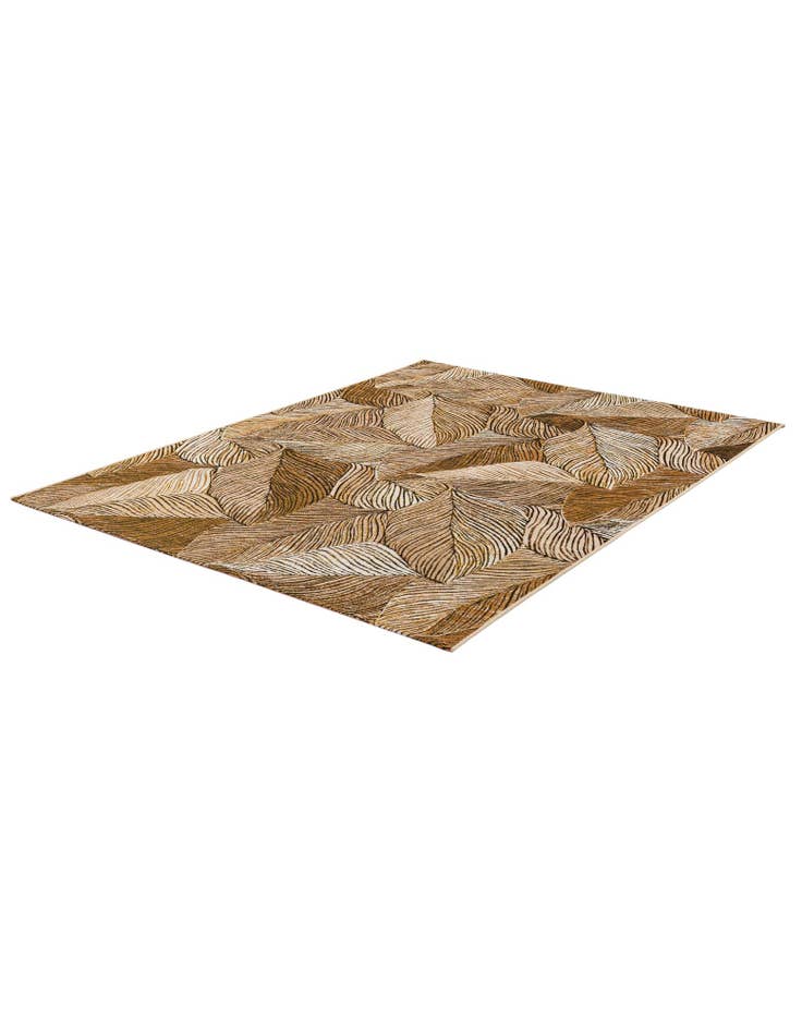 Detail image of  5' 3 x 7'  Washable Botanical Indoor / Outdoor Rug