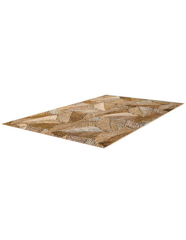 Detail image of  5' 3 x 8'  Washable Botanical Indoor / Outdoor Rug