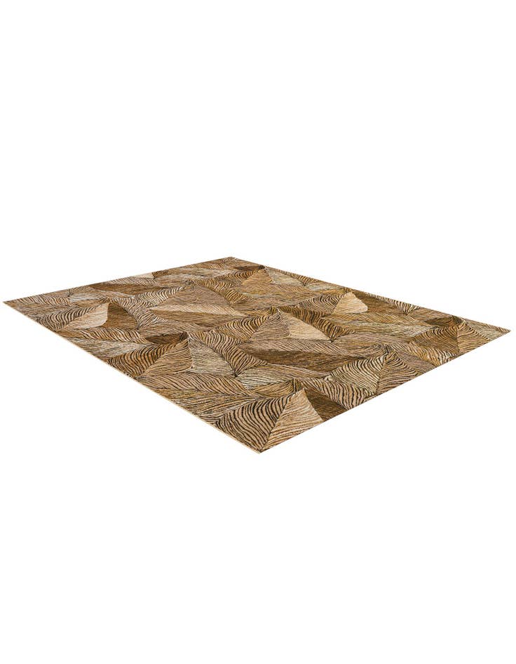 Detail image of  7' 10 x 10'  Washable Botanical Indoor / Outdoor Rug