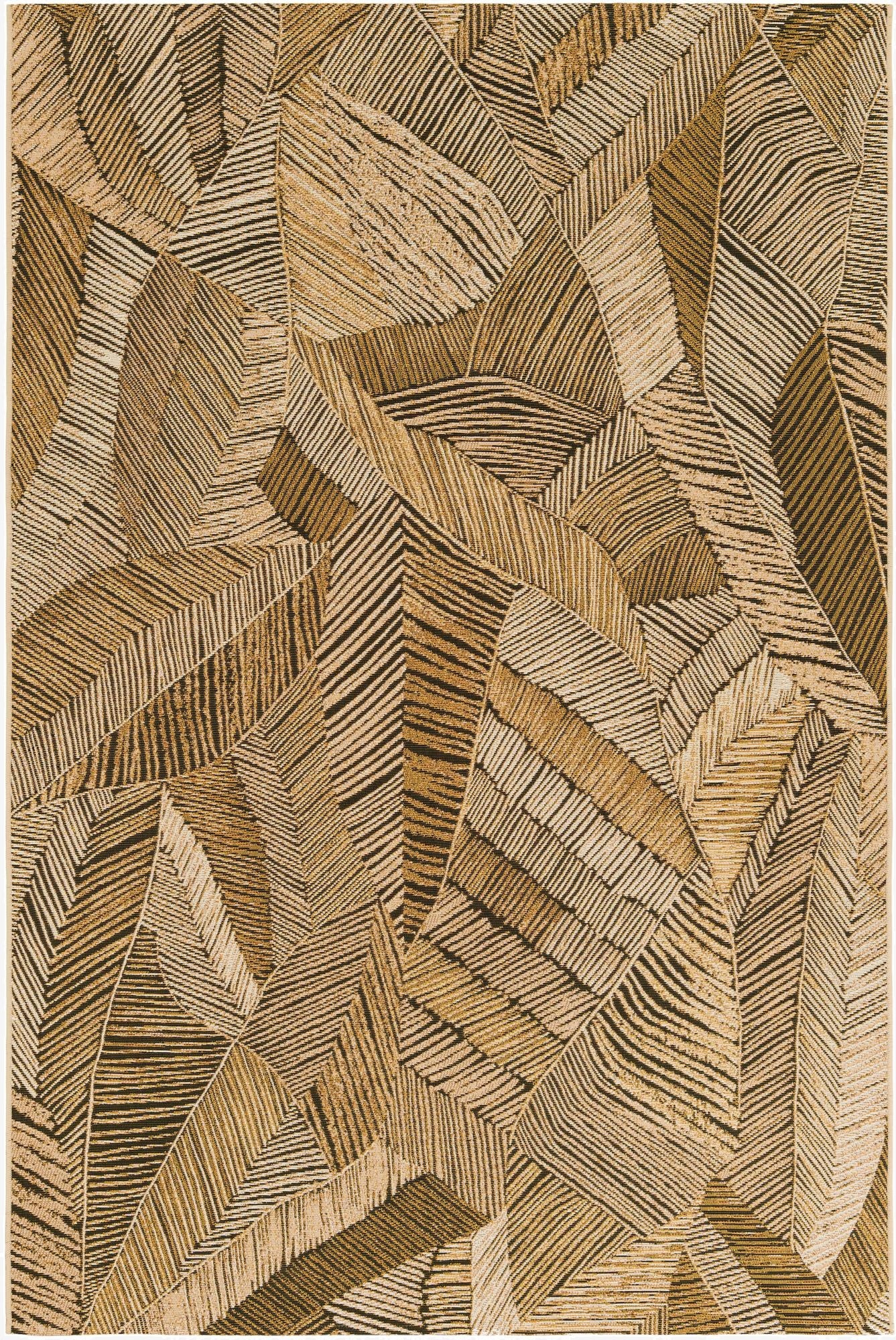  5' x 8'  Washable Botanical Indoor / Outdoor Rug