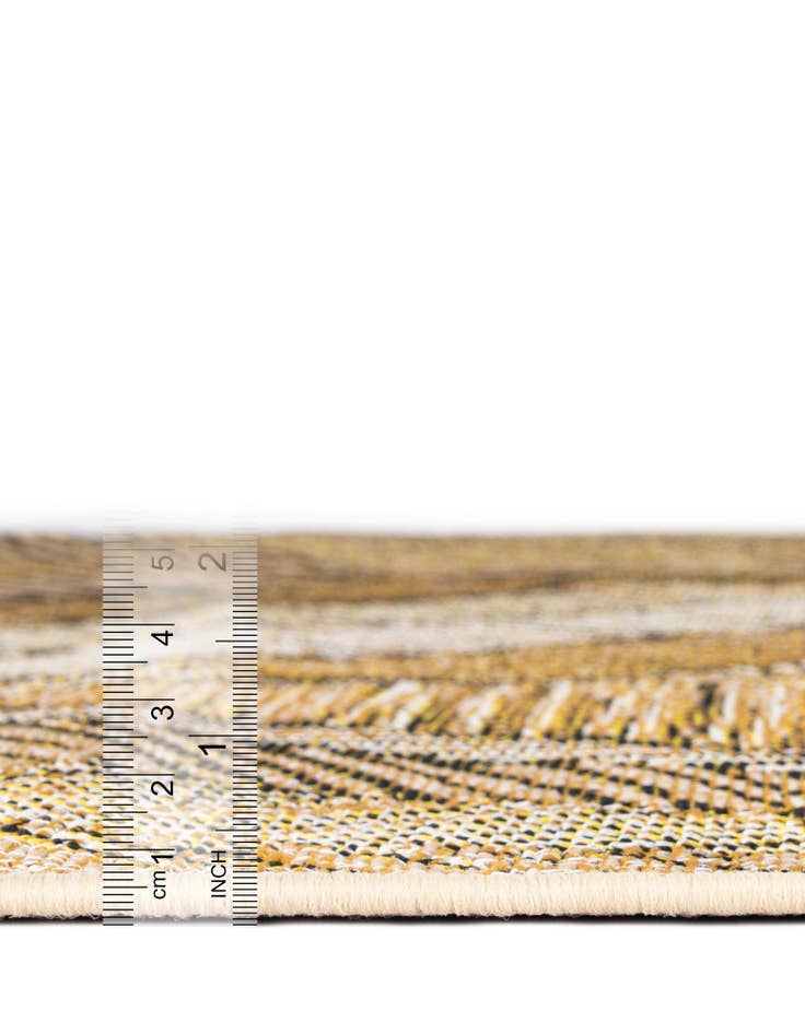 Detail image of  2' x 5'  Washable Botanical Indoor / Outdoor Runner Rug