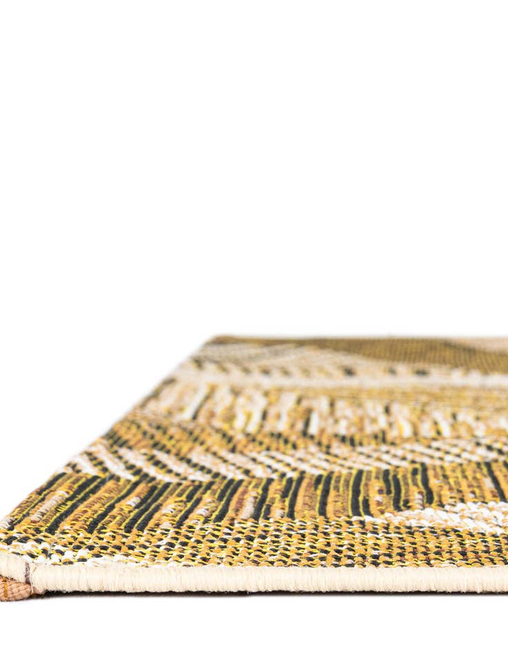 Detail image of  2' x 5'  Washable Botanical Indoor / Outdoor Runner Rug