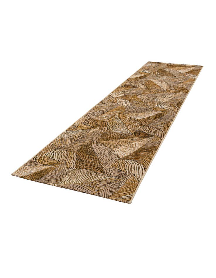 Detail image of  2' 7 x 12'  Washable Botanical Indoor / Outdoor Runner Rug