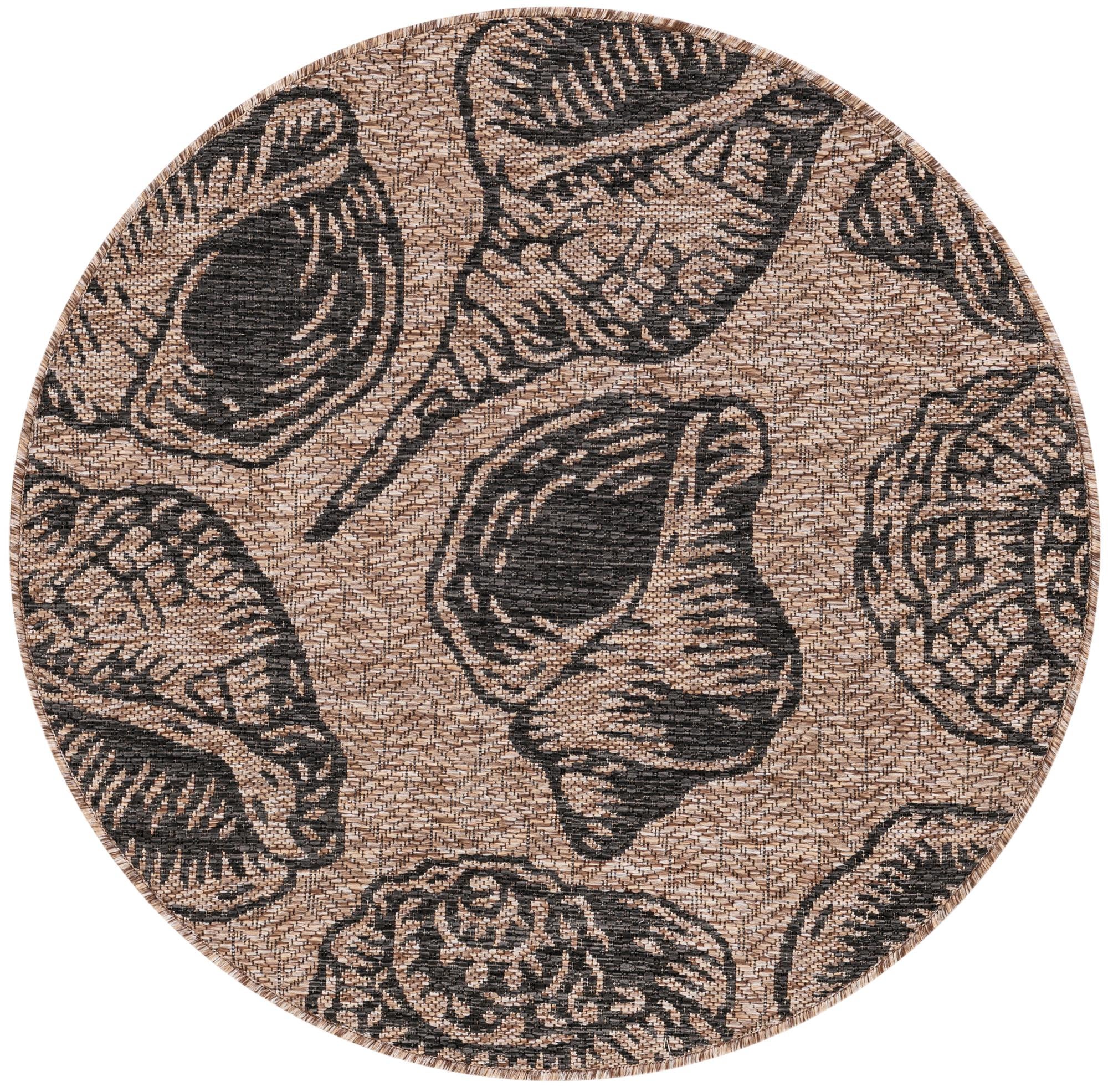 Rug Brown and Black Swatch link