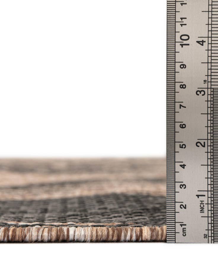 Detail image of  2' 7 x 12'  Washable Coastal Indoor / Outdoor Runner Rug