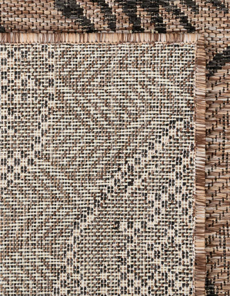 Detail image of  2' 7 x 12'  Washable Coastal Indoor / Outdoor Runner Rug