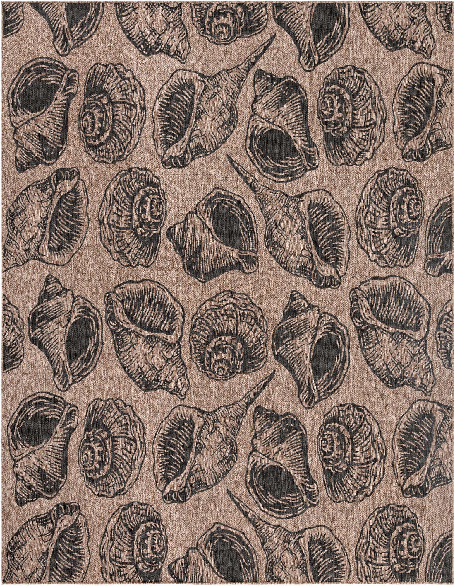 Primary image  13' x 13'  Washable Coastal Indoor / Outdoor Square Rug