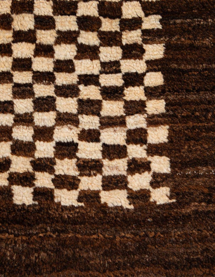 Detail image of 3' 10 x 5' 9 Hand Knotted Darya Wool Rug
