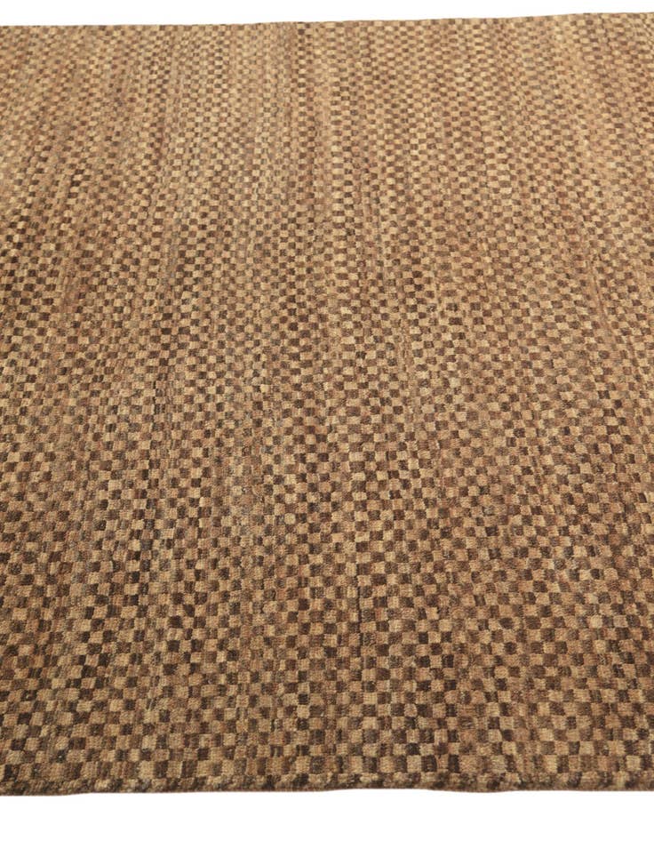 Detail image of  5' 7 x 8' 1  Hand Knotted Kashkuli Gabbeh Oriental Wool Rug