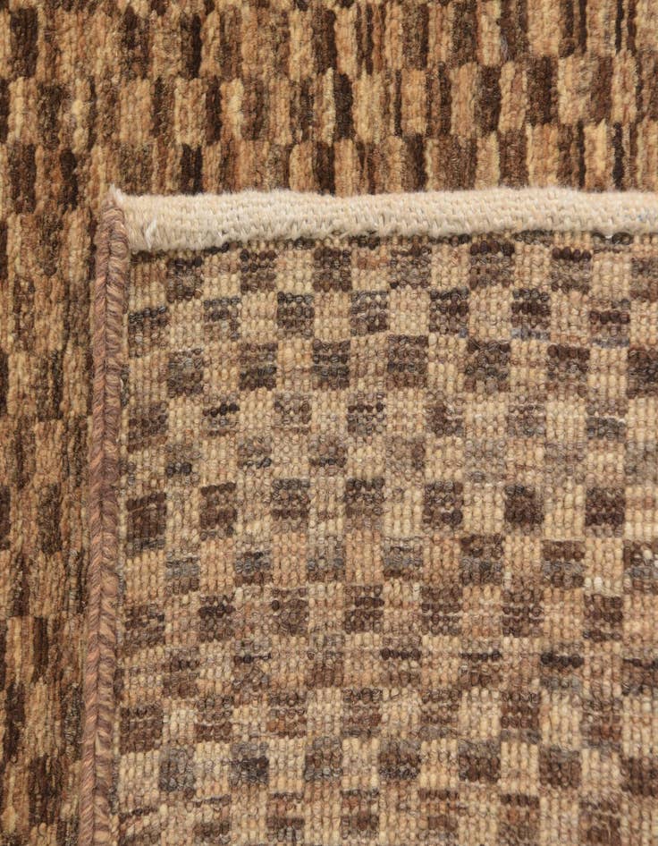 Detail image of  5' 7 x 8' 1  Hand Knotted Kashkuli Gabbeh Oriental Wool Rug