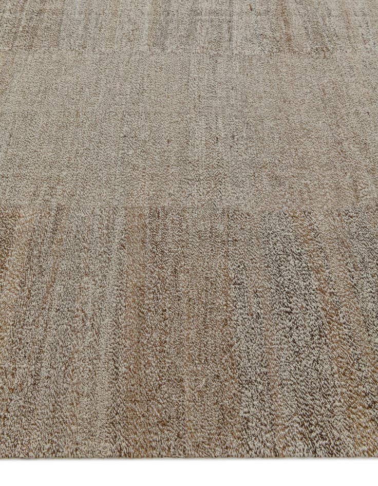 Detail image of 6' 8 x 9' 6 Hand Woven Kilim Modern Wool Rug