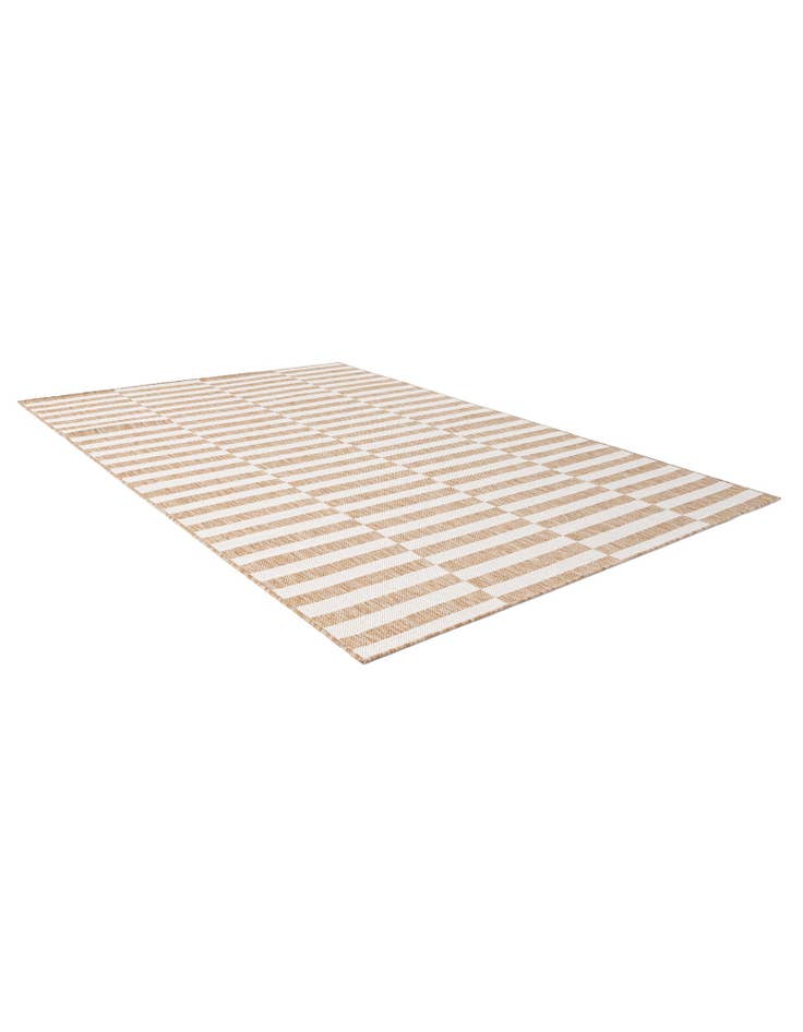 Detail image of 5' 3 x 8' Washable Modern Indoor / Outdoor Rug