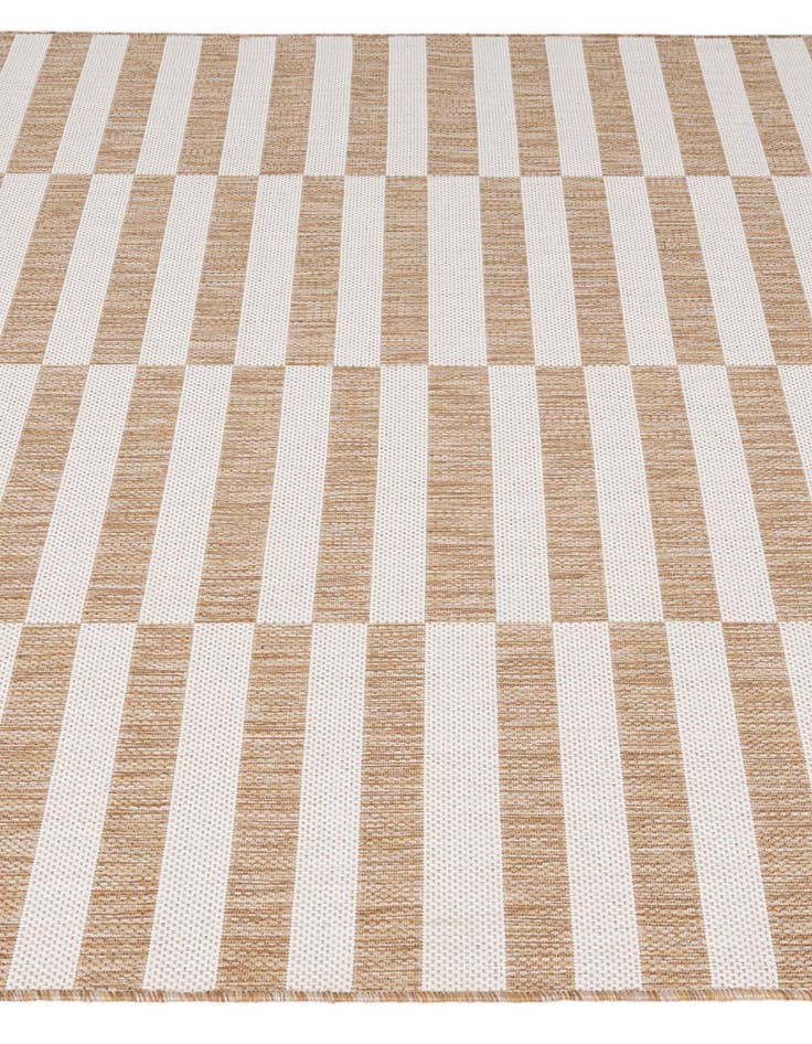 Detail image of 5' 3 x 8' Washable Modern Indoor / Outdoor Rug