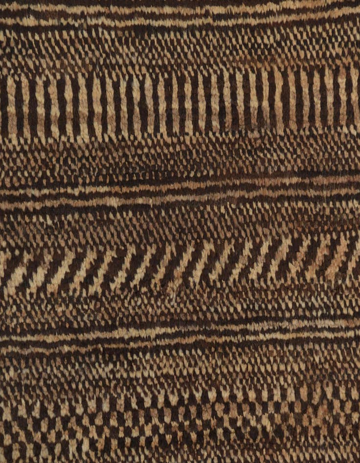 Detail image of  2' 3 x 4' 7  Hand Knotted Kashkuli Gabbeh Wool Runner Rug