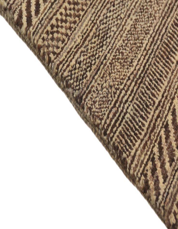 Detail image of  2' 1 x 4'  Hand Knotted Kashkuli Gabbeh Oriental Wool Runner Rug