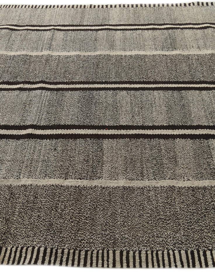 Detail image of  7' x 9' 7  Hand Woven Kilim Modern Wool Rug
