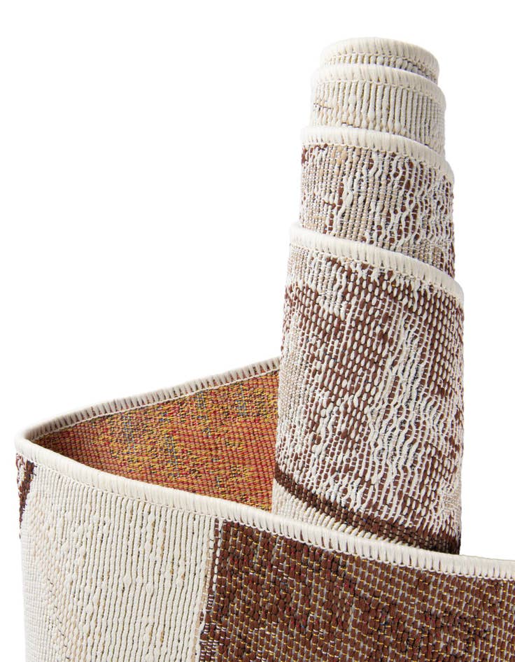 Detail image of  9' x 12'  Washable Modern Indoor / Outdoor Rug