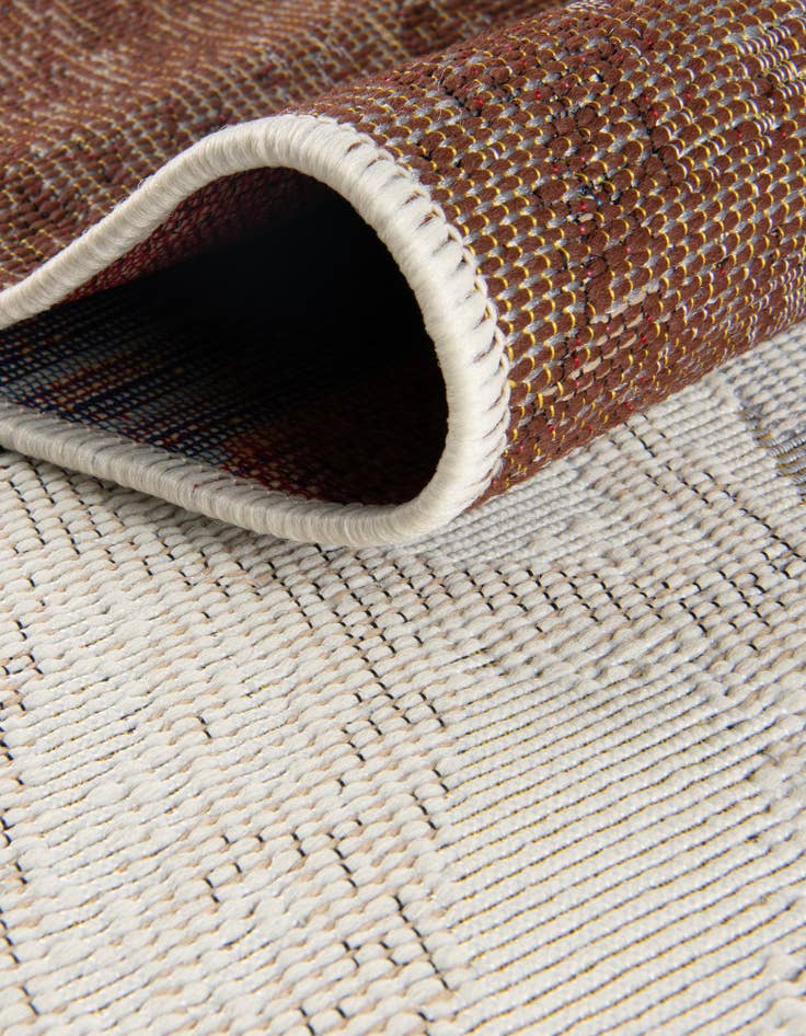 Detail image of  2' x 8'  Washable Modern Indoor / Outdoor Runner Rug