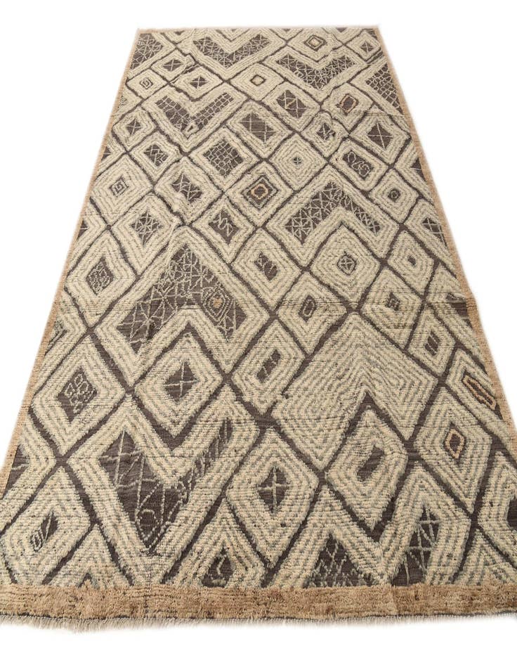 Detail image of  8' x 10' 2  Hand Knotted Darya Wool Rug