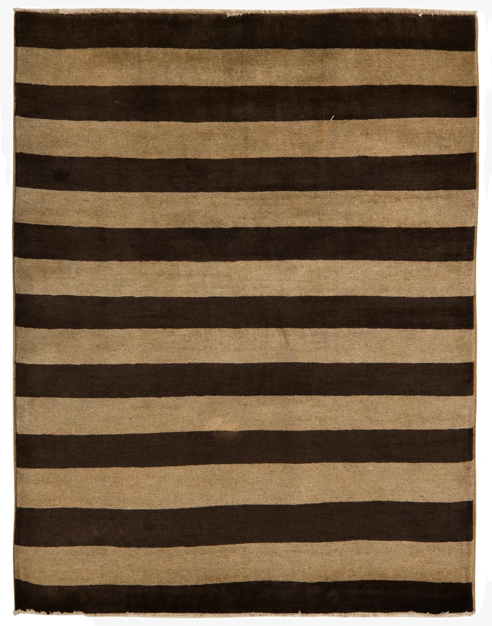  5' 1 x 6' 6  Hand Knotted Modern Ziegler Rug