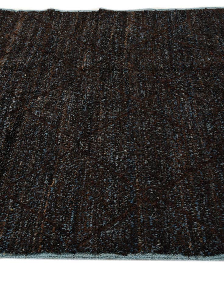 Detail image of  6' 1 x 8' 11  Hand Knotted Moroccan Wool Rug