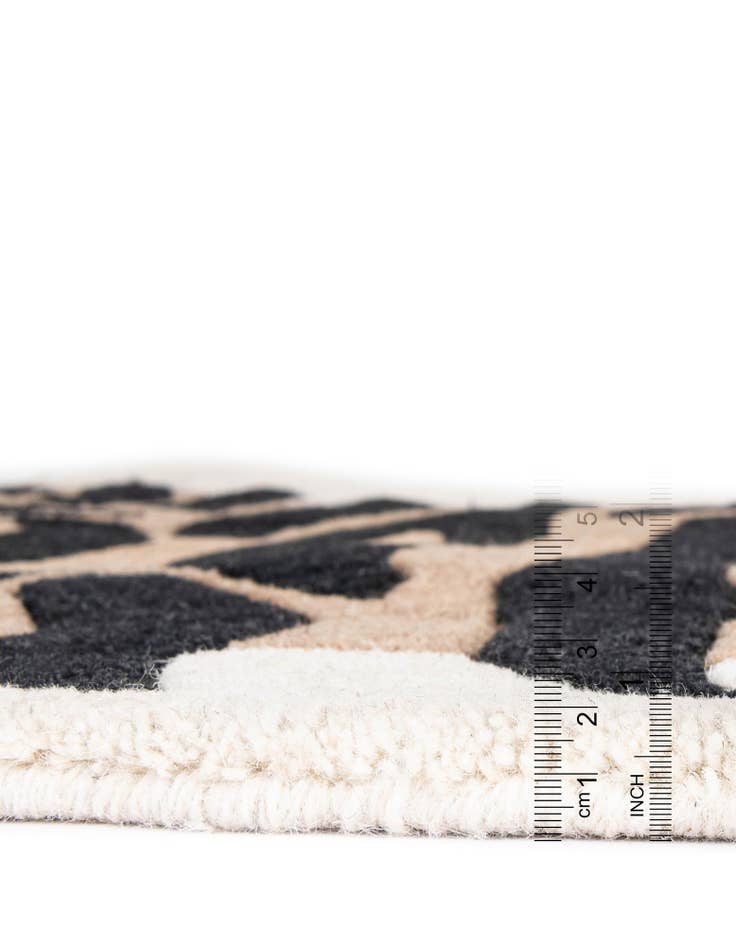 Detail image of  4' 1 x 6' 1 Playtime Kids Wool Freeform Rug