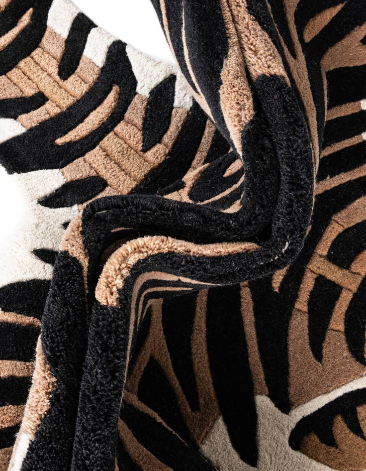 Detail image of  4' 1 x 6' 1 Playtime Kids Wool Freeform Rug