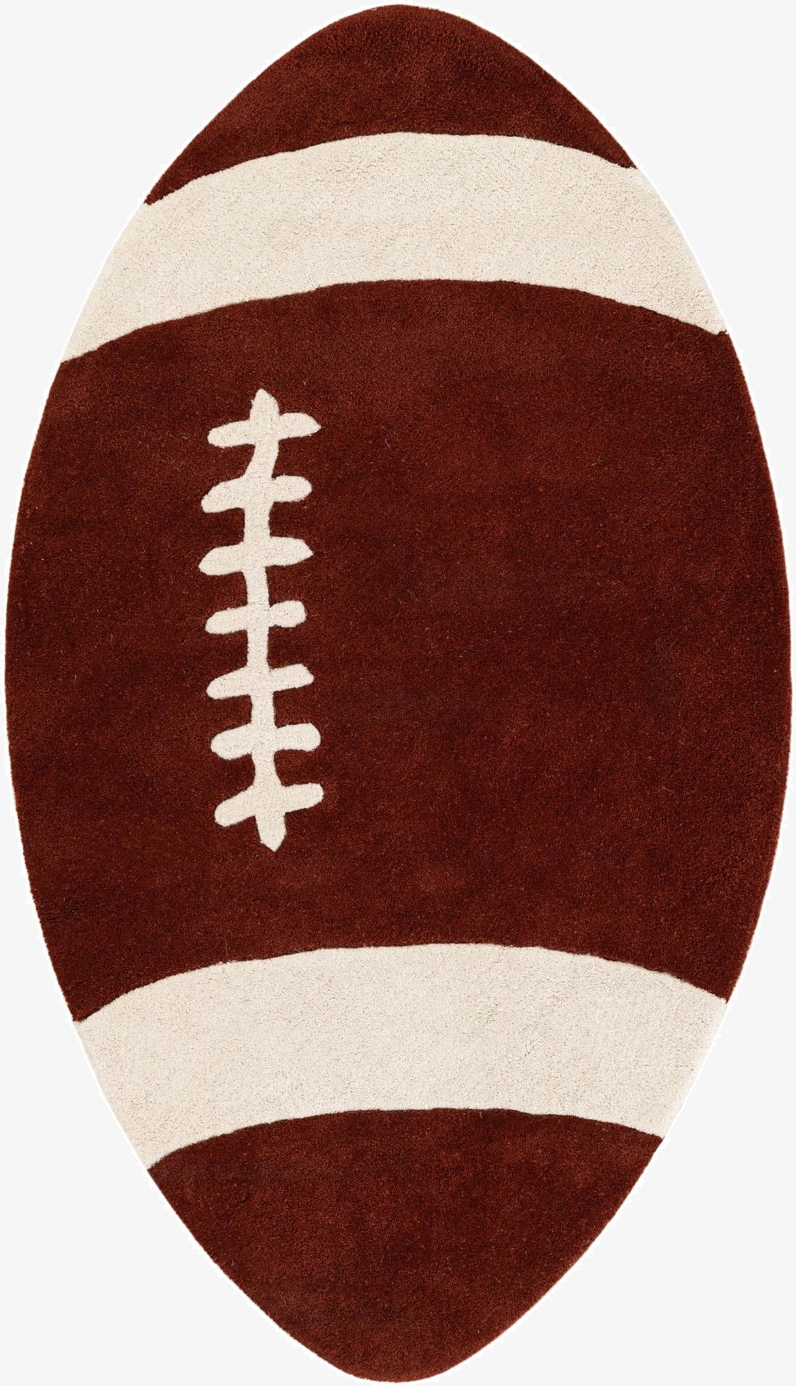  3' x 5' 4 Playtime Kids Wool Freeform Rug