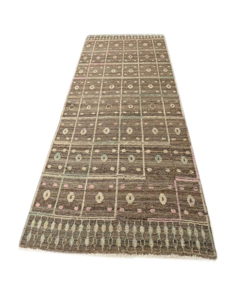 Detail image of  5' 2 x 8' 5  Hand Knotted Darya Wool Rug