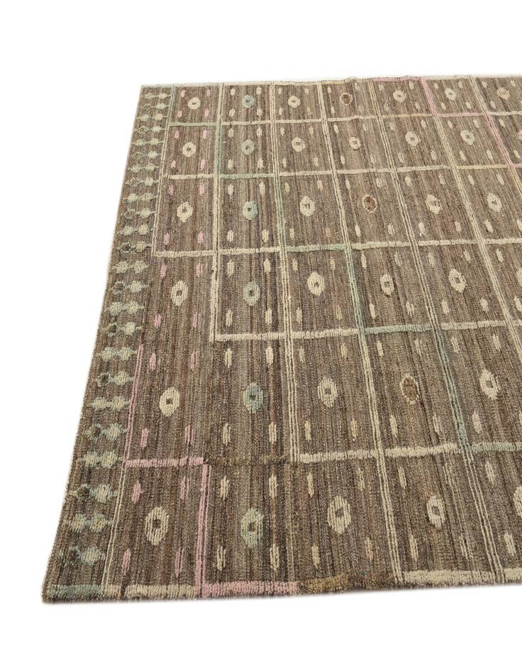 Detail image of  5' 2 x 8' 5  Hand Knotted Darya Wool Rug