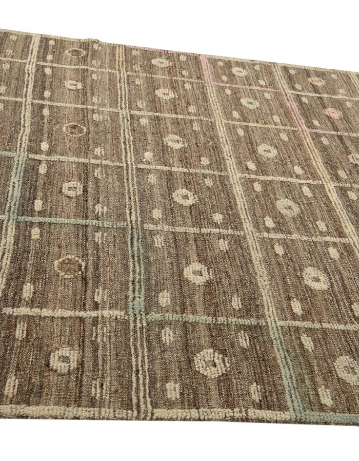 Detail image of  5' 2 x 8' 5  Hand Knotted Darya Wool Rug