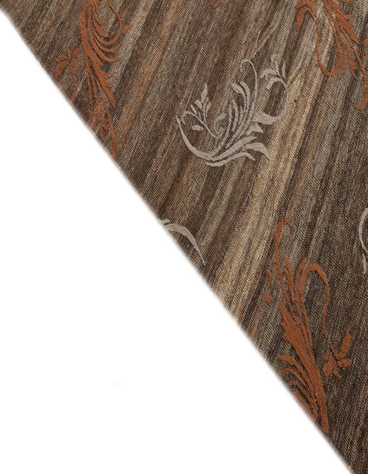 Detail image of  8' 7 x 9' 10  Hand Woven Kilim Modern Wool Rug