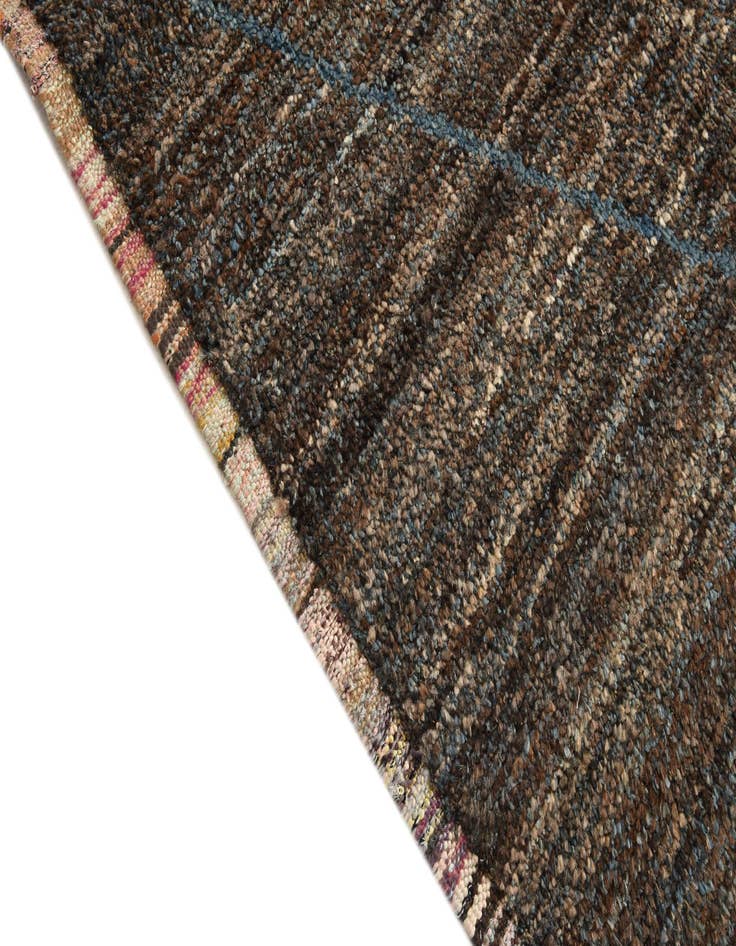 Detail image of  9' 1 x 12' 10  Hand Knotted Moroccan Wool Rug