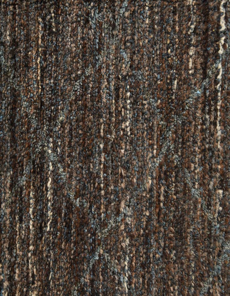 Detail image of  6' 5 x 9' 3  Hand Knotted Moroccan Wool Rug