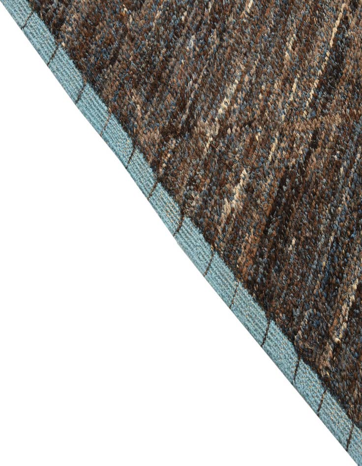 Detail image of  8' x 10' 6  Hand Knotted Moroccan Wool Rug