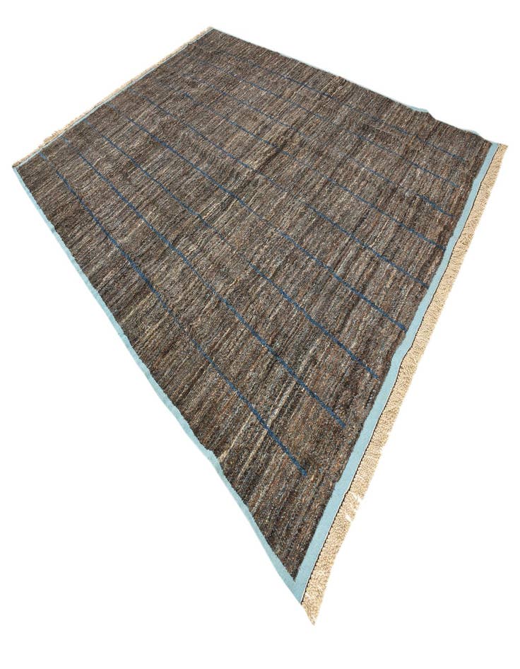 Detail image of  9' 3 x 12' 8  Hand Knotted Moroccan Wool Rug