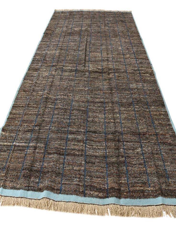 Detail image of  9' 3 x 12' 8  Hand Knotted Moroccan Wool Rug